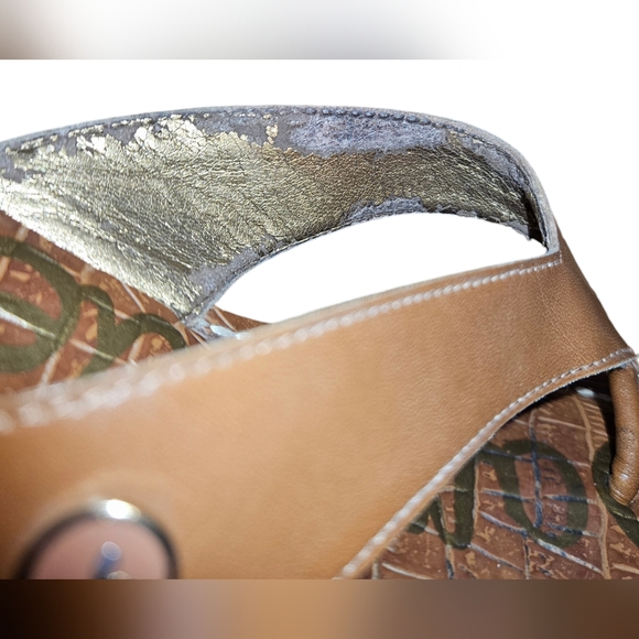 Sam Edelman Romy Wedge Thong Sandals Women's Size 9 - Picture 5 of 5